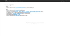 Desktop Screenshot of elrestorer.com